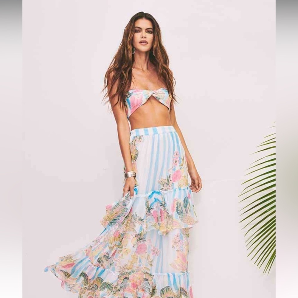 NWT Rococo Sand- Lily Bandeau Top. Size XS